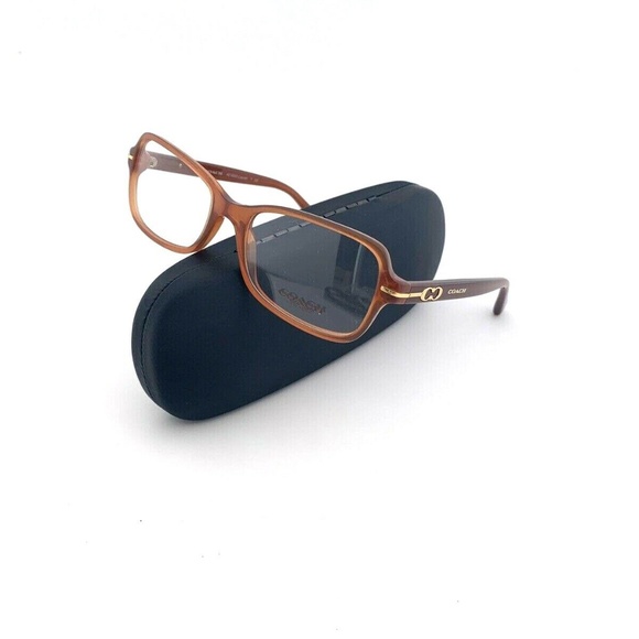 New COACH RX Frames Brown Womens HC6055 5251 - Picture 1 of 11